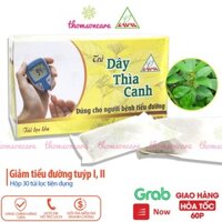 Trà Dây Thìa Canh Lava túi lọc – Dành cho người bệnh Tiểu Đường tuýp 1, 2, giảm đường huyết hộp 30 gói