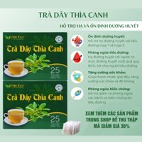 Trà Dây Thìa Canh Mộc Can ngưng biến chứng tiểu đường, hỗ trợ ổn định đường huyết