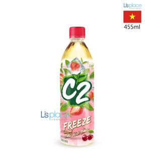 Trà đen C2 hương dâu anh đào 455ml