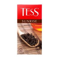 Trà Đen Ceylon, Sunrise, Black Ceylon Tea, 25 Túi Trà, 1.58 oz (45g) - TESS