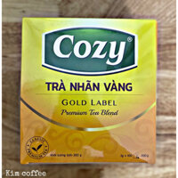 Trà Đen Cozy Nhãn Vàng Cozy (100 Túi Lọc) Dùng Pha Chế, Hương Vị Đậm Đà Hỗ Trợ Giải Nhiệt Và Thanh Lọc