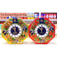 Trà Đen Hảo Hạng Trà Richard 80g đồng hồ #Vàng, Đỏ-Món Quà Sức Khỏe