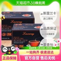 Trà đen Lekas Ceylon Luxway Sri Lanka, lá trà nhập khẩu, trà đen để pha trà sữa, túi trà nhỏ