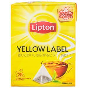 Trà đen Lipton nhãn vàng - 50g (2 gói x 25 túi)