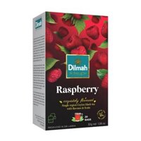 Trà Đen Mâm Xôi, Raspberry Flavoured Ceylon Black Tea, 20 Túi Trà, 1.06 oz (30g) - DILMAH