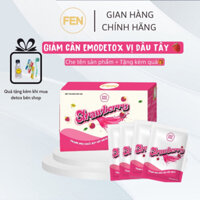 TRÀ DETOX VỊ DÂU TÂY GIẢM BÉO TRONG 7days