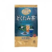 Trà diếp cá Orihiro túi lọc giúp thanh nhiệt, giải độc, nhuận tràng, giảm triệu chứng táo bón (60 túi x 3g)