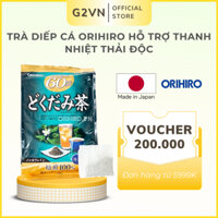 Trà Diếp Cá Thanh Nhiệt Thải Độc Orihiro 60 Gói