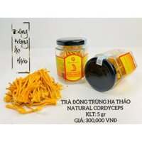 TRÀ ĐÔNG TRÙNG HẠ THẢO NATURAL CORDYCEPS 5 gr