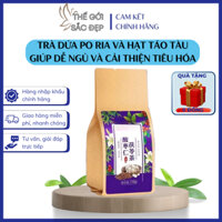 Trà dừa Poria hạt táo tàu Nam Kinh Đồng Nhân Đường - giúp ngủ ngon, tăng tuần hoàn máu