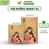 Trà Dưỡng Nhan 7 Vị - Sáng da, đẹp dáng, cân bằng nội tiết tố - Tiệm Trà Việt