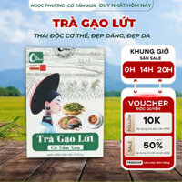 Trà Gạo Lứt Cô Tấm Xưa, Trà Giảm Cân An Toàn Nguyên Liệu Tự Nhiên Giúp Thải Độc Cơ Thể, Đẹp Dáng, Đẹp Da