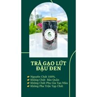 TRÀ GẠO LỨT ĐẬU ĐEN ORGANIC - GẠO LỨT RẪY ĐẬU ĐEN XANH LÒNG- RANG BẰNG NỒI ĐẤT