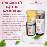 Trà gạo lứt đậu đỏ hạt nhỏ - Hữu cơ, thuần chủng Non-GMO