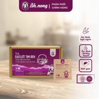 Trà Gạo Lứt Tim Sen An Thần Bh.nong (Túi Lọc) - Dưỡng tâm an thần dành cho người khó ngủ
