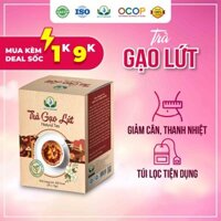 Trà Gạo Lứt Túi Lọc Hộp 30 gói Giảm Cân Mix Hoa Nhài, Cỏ Ngọt, Kỳ Tử, Táo Đỏ, Đậu Đen, Đậu Đỏ, Lá Nếp - Siêu Thị Thiên Nhiên - Hộp 30 gói nhỏ