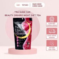 Trà Giảm Cân Beauty Orihiro Night Diet Tea (16 Gói X 2g) Đốt Cháy Mỡ Thừa, Loại Sạch Chất Béo
