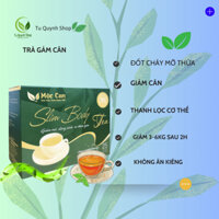 Trà giảm cân cấp tốc Mộc Can - Trà giảm mỡ bụng, giảm cân cho mẹ bầu sau sinh an toàn - Hộp 25 gói