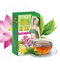 Trà giảm cân Detox Sen Slim