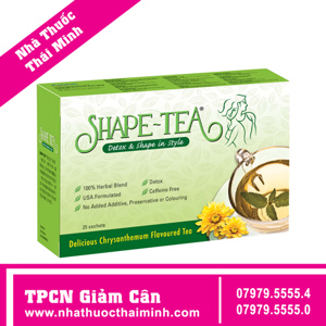 Trà giảm cân giải độc Shape Tea - 25 gói/ hộp