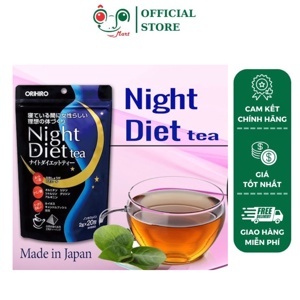 Trà Giảm Cân Night Diet Tea Orihiro Nhật Bản 20 gói