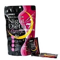 Trà giảm cân Night Diet Tea Beauty Collagen Orihiro