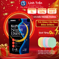 Trà giảm cân orihiro night diet, trà giảm cân ban đêm nhật bản chính hãng 20 gói