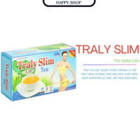 TRÀ GIẢM CÂN SLIMUTEA (H/20G/1,8GR) Trà lá sen detox thảo mộc giảm mỡ Học viện Quân Y Hộp 20 Gói  SLhealthcare