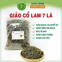 Trà giảo cổ lam 7 lá Sapa, 100% tự nhiên, giảm cholesterol trong máu, hạ huyết áp, rất tốt cho người bị tiểu đường