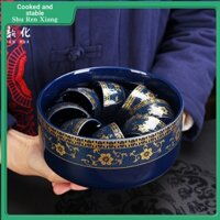 Trà Giặt Kích Thước Lớn Bút Rửa Bát Nước Gốm Gia Đình Trà Bộ Rửa Trà Trà Trà Lễ Zero Cấu Hình Rửa Trà Cốc Rửa