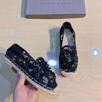 Trả giày lười hoa