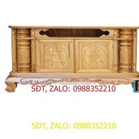 [Trả góp 0%] Kệ Tivi Cổ Điển Gỗ Gõ Đỏ Đẹp 1m4 , kệ gỗ để tivi , tủ gỗ