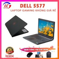 (TRẢ GÓP 0%, LIKE NEW 99%) Dell Inspiron 5577, i7-7700HQ, RAM 8G, SSD 128G + HDD 500G, VGA Nvidia GTX 1050- 4G, Màn 15.