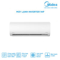 [Trả góp 0%] Máy Lạnh Midea Inverter 1HP MSAG-10CRDN8 2020 (Tiết kiệm 70% điện năng Lọc Khuẩn Tới 99.9%) - Hàng chính hãng bảo hành điện tử 3 năm