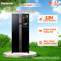[TRẢ GÓP 0%] Tủ lạnh 4 cánh ngăn đá trên Panasonic 550L NR-DZ601YGKV