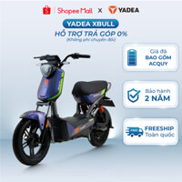 [TRẢ GÓP 0%] Xe Máy Điện YADEA XBULL Học Sinh Nhỏ Gọn 75Km Một Lần Sạc Bản 2024 - Bảo Hành 2 Năm