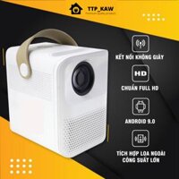 [Trả góp 0%]Máy chiếu Cheerlux CL770 Android 9.0 Full HD 1920x1080 kết nối Wifi Bluethooth xem Youtube netflix tivi online cực nhanh.