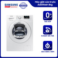 [Trả góp 0%]Máy giặt cửa trước Samsung AddWash 8kg – WW80K52E0WW - WM [bonus]