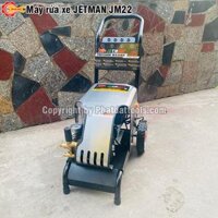 [Trả góp 0%]Máy rửa xe công nghiệp JETMAN JM-22-Công suất 2200W-Đầy đủ phụ kiện-Bảo hành 12 tháng