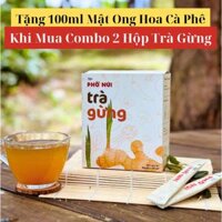 Trà Gừng Hoà Tan 50gói/Hộp [Mua 2 Tặng Quà] - Tiệm Phố Núi