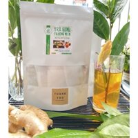 TRÀ GỪNG TRƯỜNG NIÊN (Trà bancha và gừng sẻ thơm lừng)