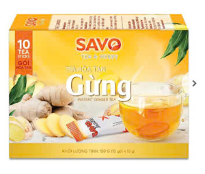 Trà gừng túi lọc Savo 40g