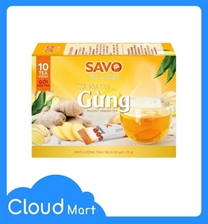 Trà gừng túi lọc Savo 40g