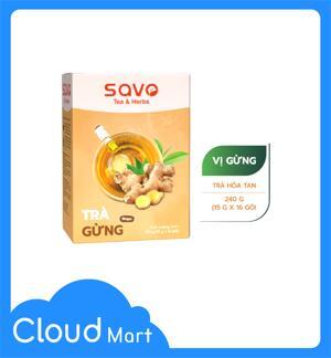 Trà gừng túi lọc Savo 40g