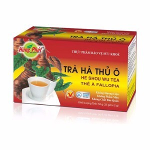 Trà hà thủ ô Hùng Phát hộp 25 gói x 2g