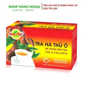 Trà hà thủ ô Hùng Phát hộp 25 gói x 2g