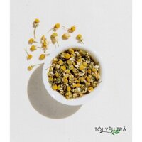 Trà Hoa Cúc La Mã Organic Hữu Cơ. Cúc Chamomile Nguyên Bông Loại 1 Từ Tôi Yêu Trà