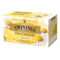 Trà Hoa Cúc La Mã, Pure Camomile, Infusion Delicate & Calming, 25 Túi Trà (50g) - TWININGS
