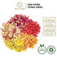 Trà hoa cúc ngũ vị SATOSO thượng hạng gói 10g giúp giảm mệt mỏi, suy ngược cơ thể