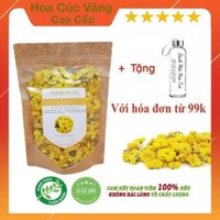 Trà Hoa Cúc Vàng Sấy Khô Nguyên Bông Cao Cấp gói 100g - Bạch Mộc Trà Quán